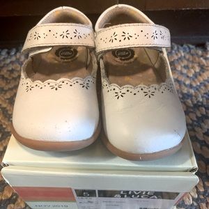 Livie and Luca Lily II white Mary Janes